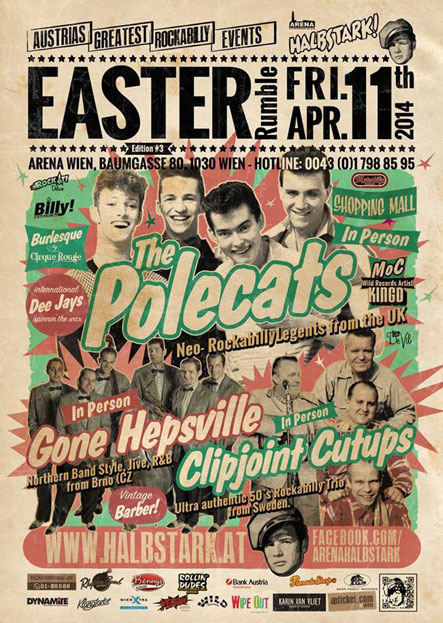 Gone Hepsville live at Easter Rumble 2014 (Wien, A)