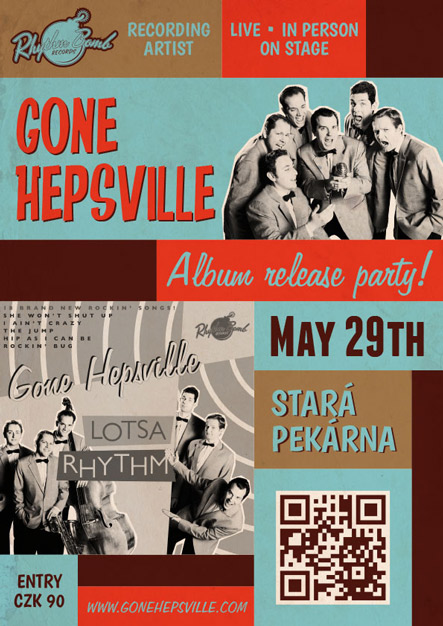 Record Release Party - Gone Hepsville - Lotsa Rhythm